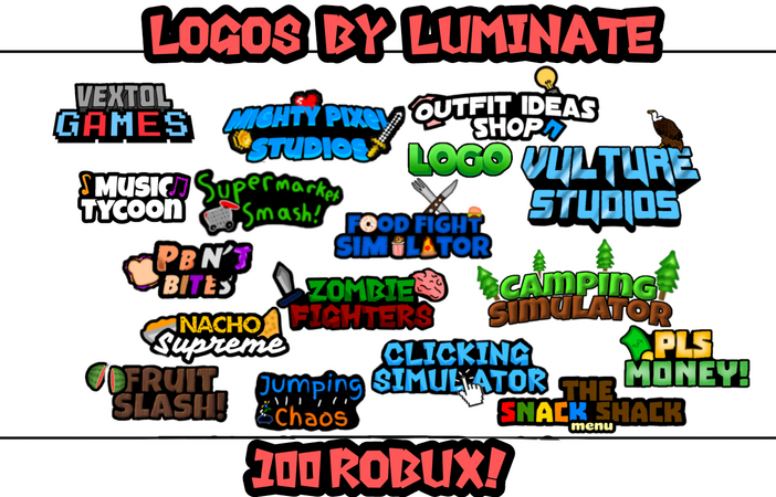 Logo design-100 robux